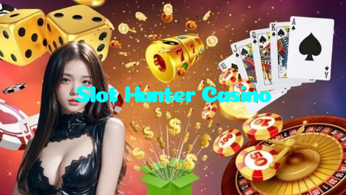 Slot Hunter Casino casino presented on mobile device in Pakistan with slots and live games